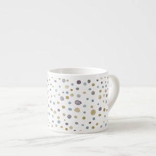 Janet Confetti Watercolor Dots Espresso Mug