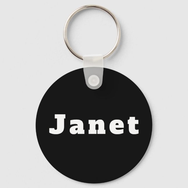 Janet Key Ring (Front)