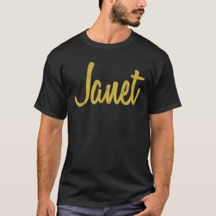 Janet Vintage Retro T-Shirt