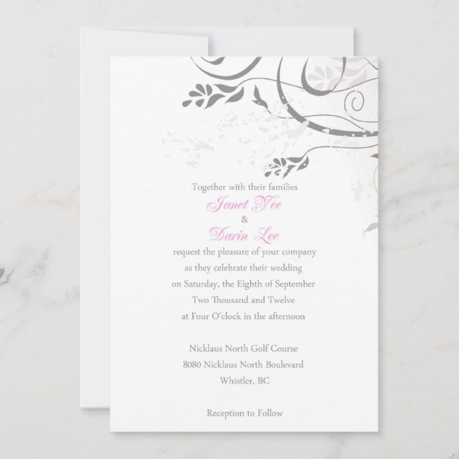 Janet's Front Invitation (Front)