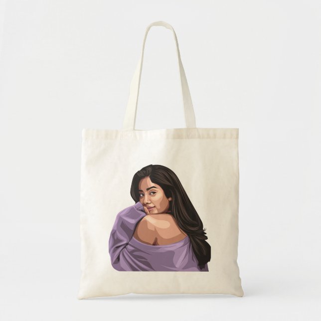 Janhvi Kapoor Tote Bag (Front)