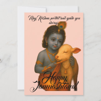 Janmashtami Greeting Card