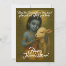 Janmashtami Greeting Card