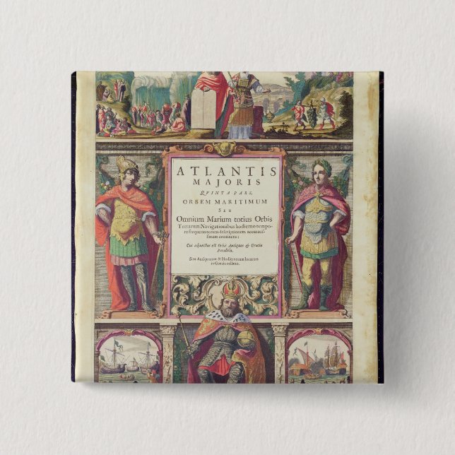 Jansson,the Fifth Volume Jansson's 15 Cm Square Badge (Front)