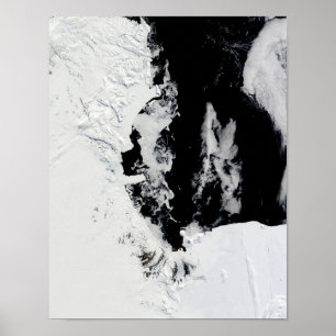 January 18, 2010 - Ross Sea, Antarctica Poster
