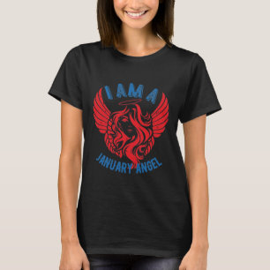 January Angel Birthday present T-Shirt
