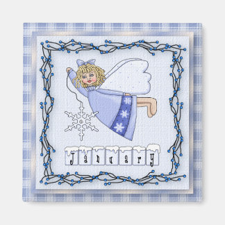 January Angel / Fairy Month Magnet