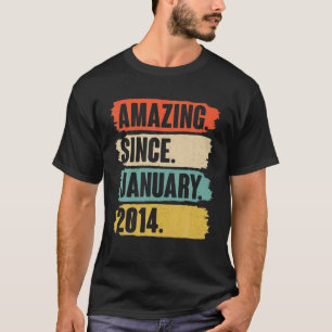 January Birthday Gift Vintage - Amazing Since Janu T-Shirt
