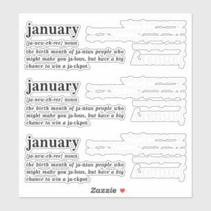 January Definition Birthday