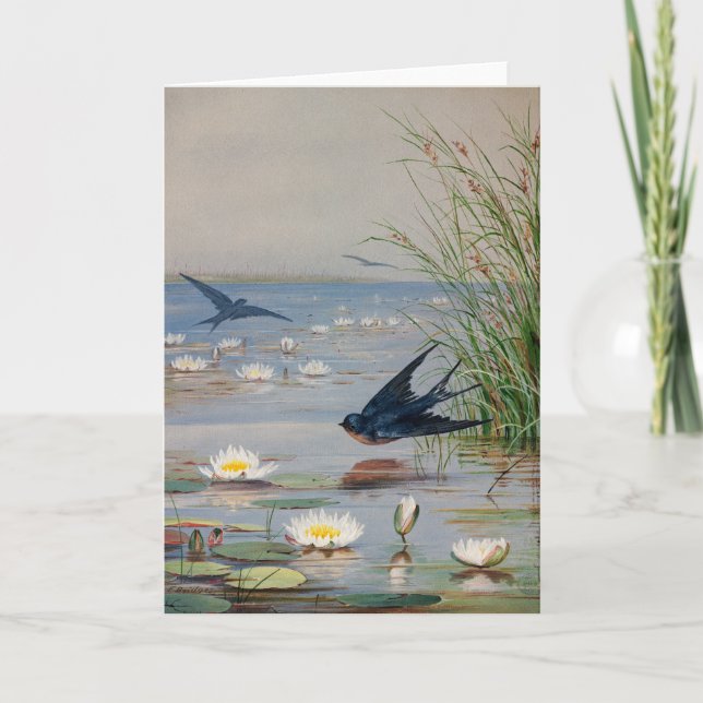 January | Fidelia Bridges Card (Front)