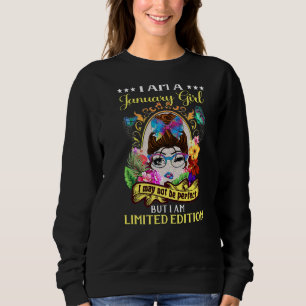 January Girl Capricorn Birthday Womens Sweatshirt