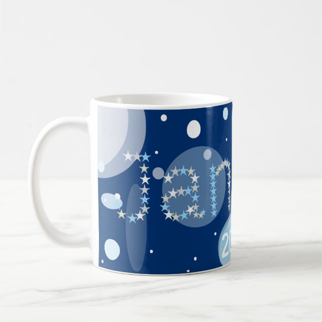 January Sea Stars Coffee Mug (Left)
