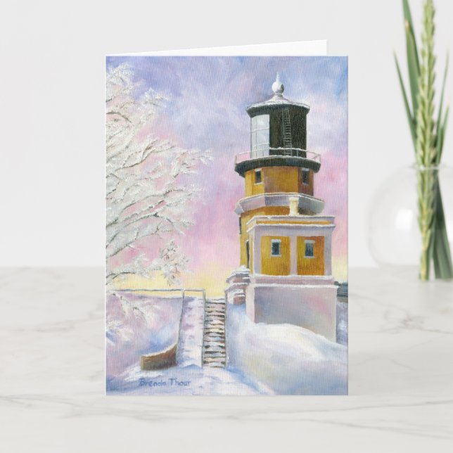 Januarys Light Blank Card (Front)