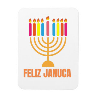 Januca, Feliz Januca, Menorah, Masada, Janucia  Magnet