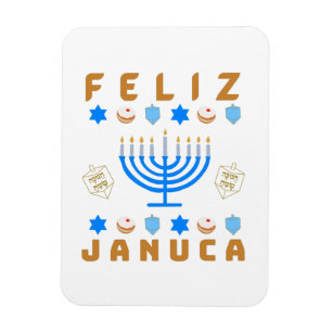 Januca, Feliz Januca, Menorah, Masada Magnet
