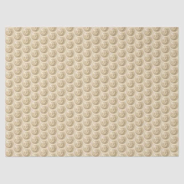 Janus Coin  Tissue Paper (Front)