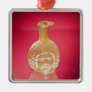 Janus head flask, 3rd century AD Metal Ornament