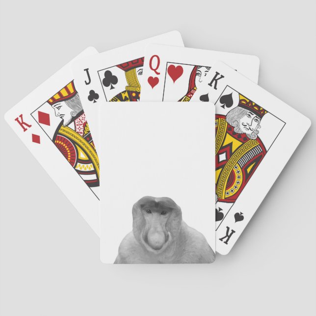 Janusz Meme, Proboscis Monkey, Polak, Pole Janus Playing Cards (Back)