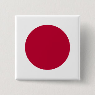japan 15 cm square badge