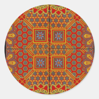 JAPAN 3C CLASSIC ROUND STICKER