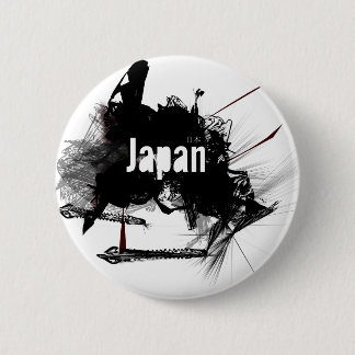 Japan 6 Cm Round Badge