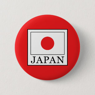 Japan 6 Cm Round Badge