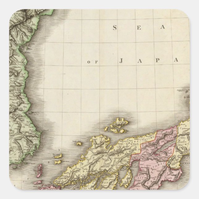 Japan 9 square sticker (Front)