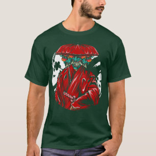Japan Art Warrior Kendo Ninja Samurai Shinobi Kata T-Shirt