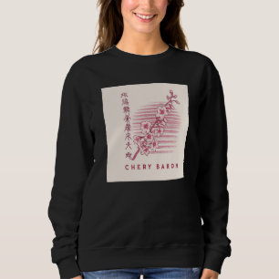 Japan Artwork Cherry Blossom For Men Sweatshirt