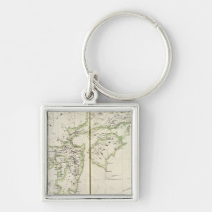 Japan, Asia 75 Key Ring