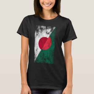Japan Bangladesh Flags - Japanese Bangladeshi T-Shirt