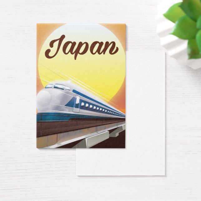 Japan Bullet Train travel poster (Desk)