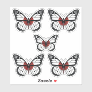 Japan butterfly monarch flag