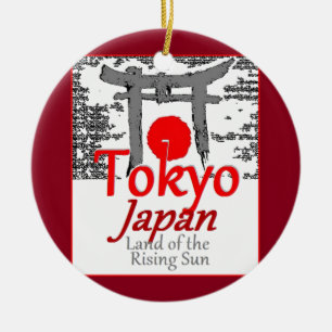 JAPAN CERAMIC TREE DECORATION