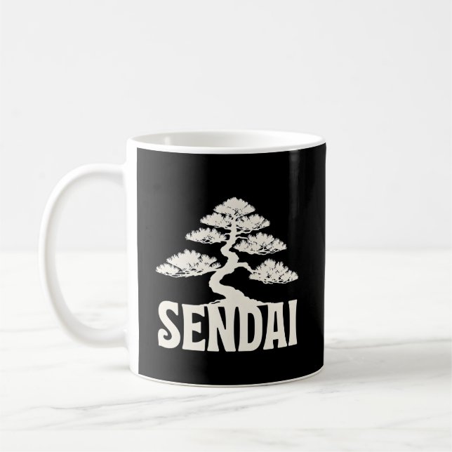 Japan City - Sendai Coffee Mug (Left)