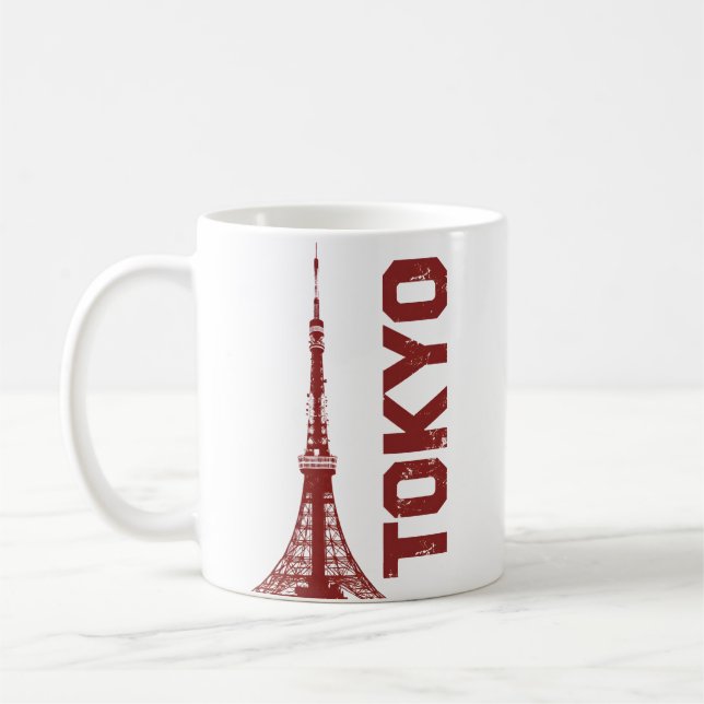 Japan City - Tokyo Coffee Mug (Left)