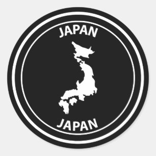 Japan Classic Round Sticker
