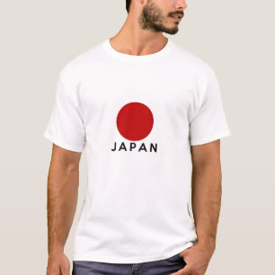 japan country flag symbol name text T-Shirt