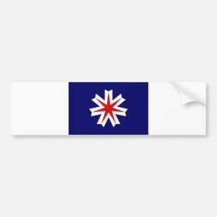 japan country region flag prefecture hokkaido bumper sticker