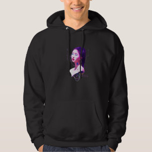 Japan Cyberpunk Vaporwave Ai Sci Fi Tokyo Aestheti Hoodie