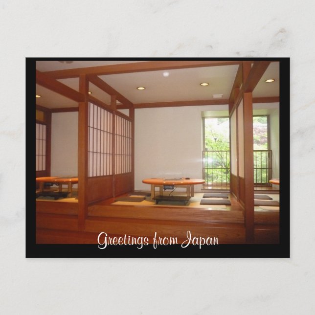 japan dining postcard (Front)