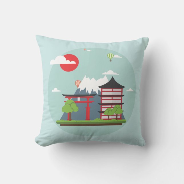 Japan Dreaming Cushion (Front)