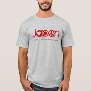 Japan Earthquake 2011 T-Shirt Love Peace Hope