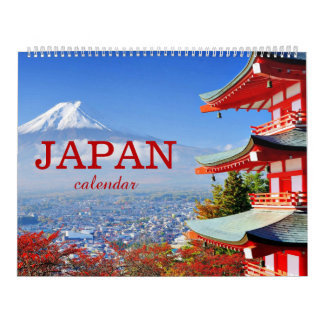 Japan esthetic tradition beautiful wall calendar