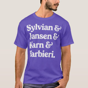 Japan Faded Style Retro Typography List Design T-Shirt