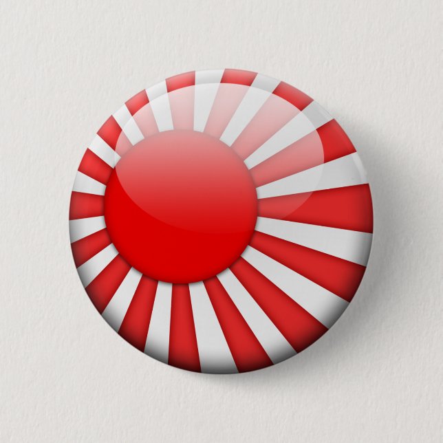 Japan Flag 2.0 6 Cm Round Badge (Front)