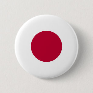 Japan Flag 6 Cm Round Badge
