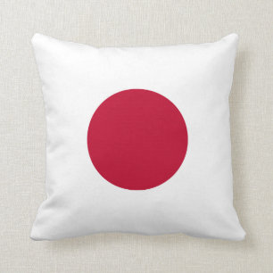 Japan Flag American MoJo Pillow