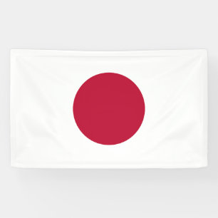Japan flag banner