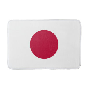 Japan Flag Bath Mat
